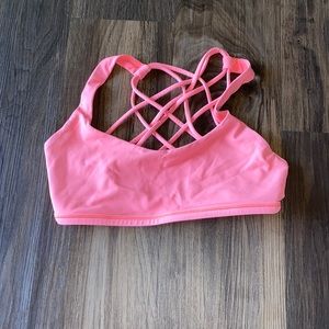 Bright pink Lululemon Sports Bra